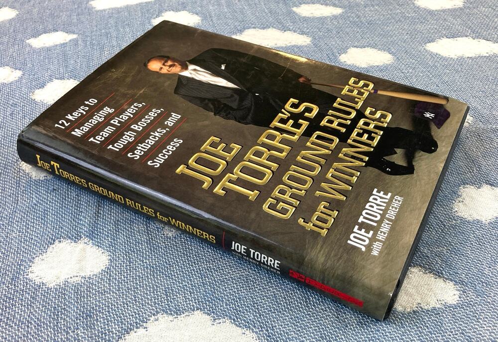 Joe Torre’s Ground Rules for Winners Hardcover ISBN 0786865687 Vintage 1999